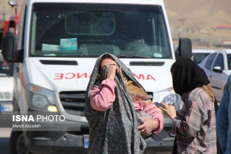  رکوردزنی تعداد مجروح در تصادف موتورسیکلت و سواری در یک روستای آرادان