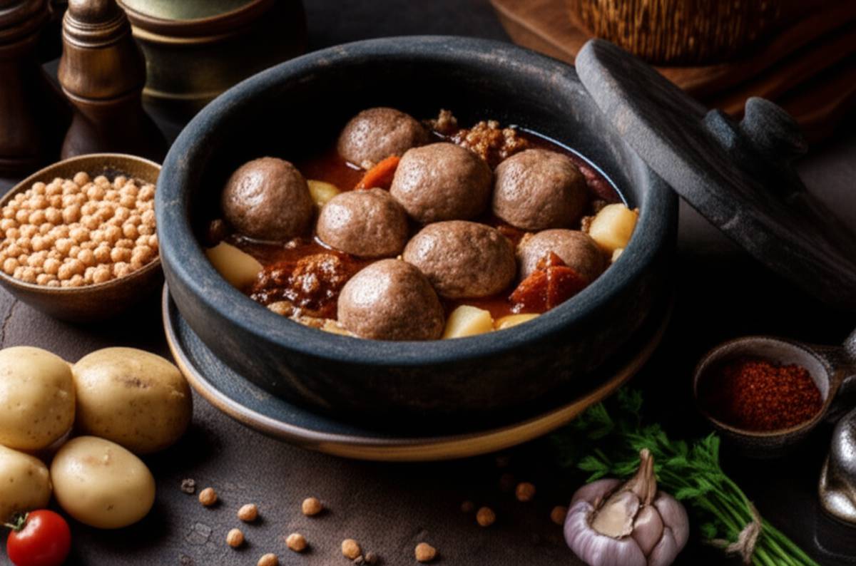 آبگوشت دیزی سنگی تبریز | معروف ترین غذای سنتی آذربایجان