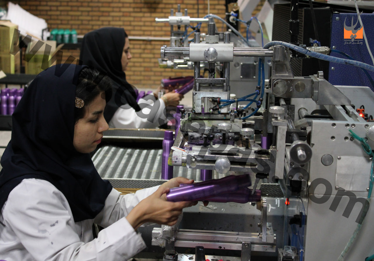 چاپ با دستگاه چاپ صنعتی در خطوط تولید