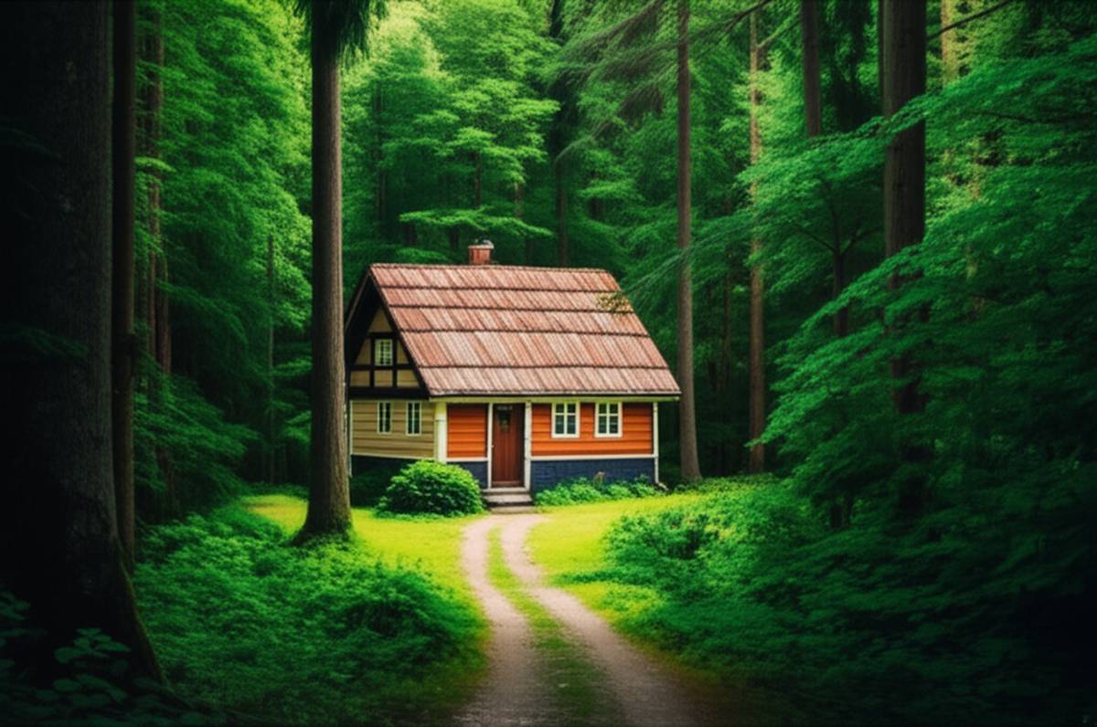 جنگل | گل خلاصه کتاب خانه ی کوچولو توی جنگل (بوتا باوئر) | هر آنچه باید بدانید