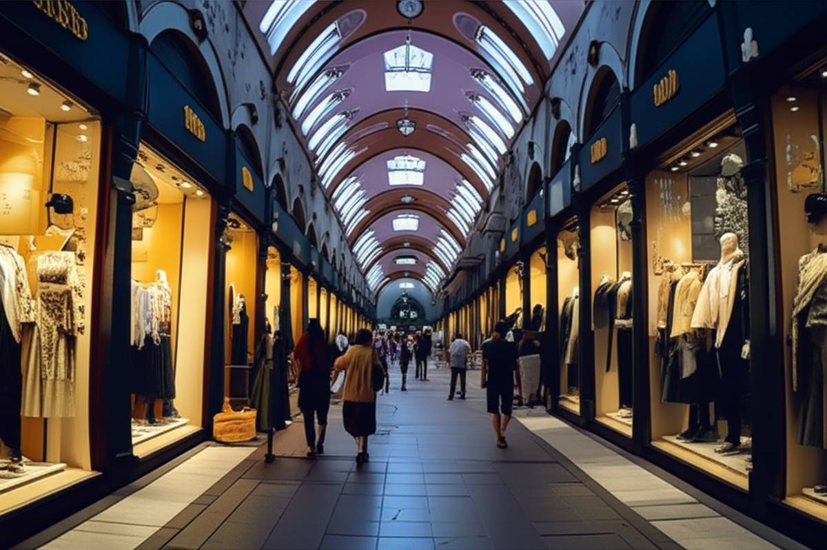 استانبول | گردشگری بازار خیابان بغداد استانبول - بازار عمده پوشاک لوکس