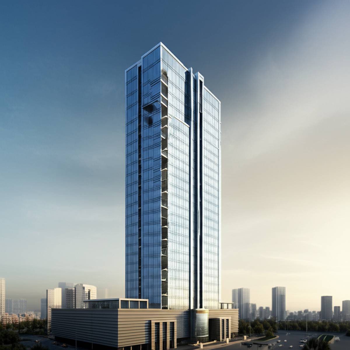 شیشه | اراک برج شیشه اراک: معرفی جامع، تاریخچه و معماری این بنا