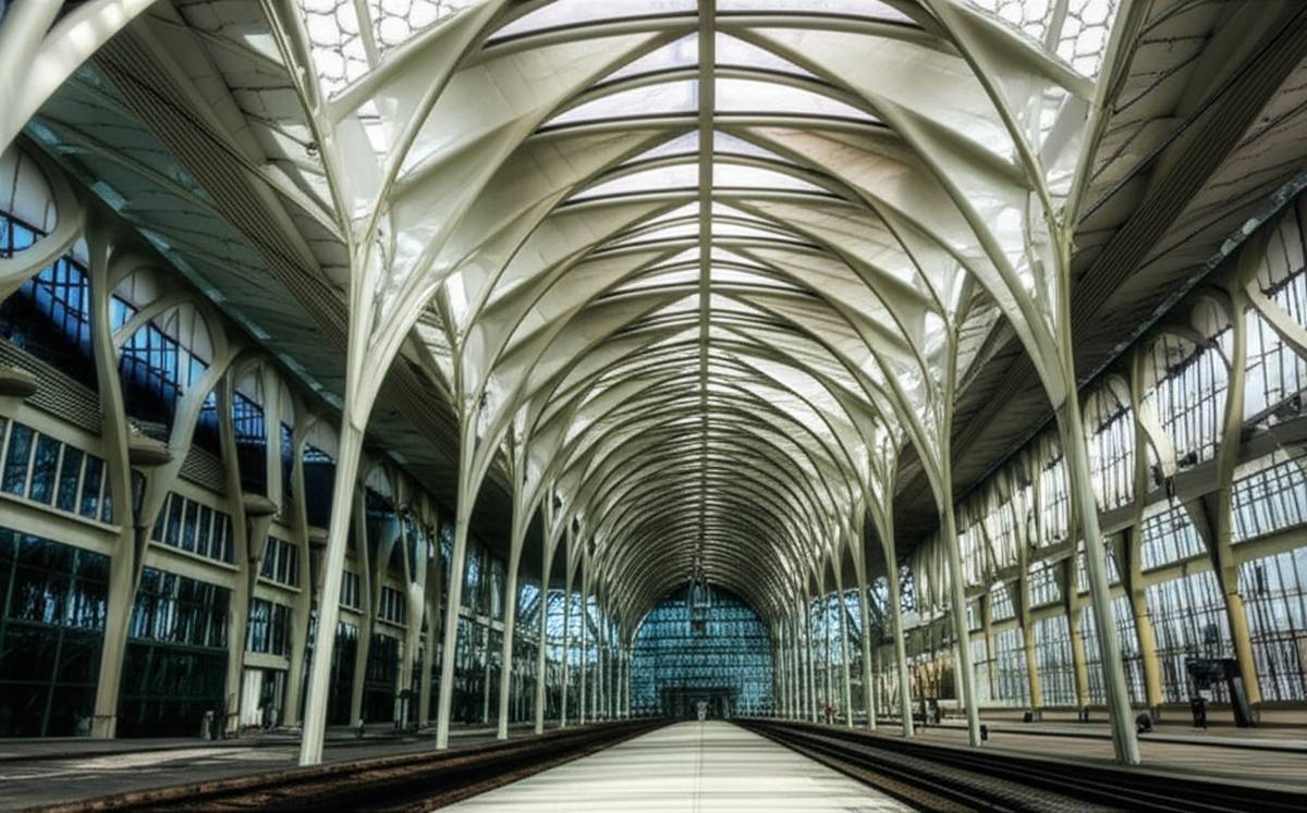 بلژیک | گردشگری ایستگاه قطار لیِژه بلژیک | معرفی معماری خارق العاده